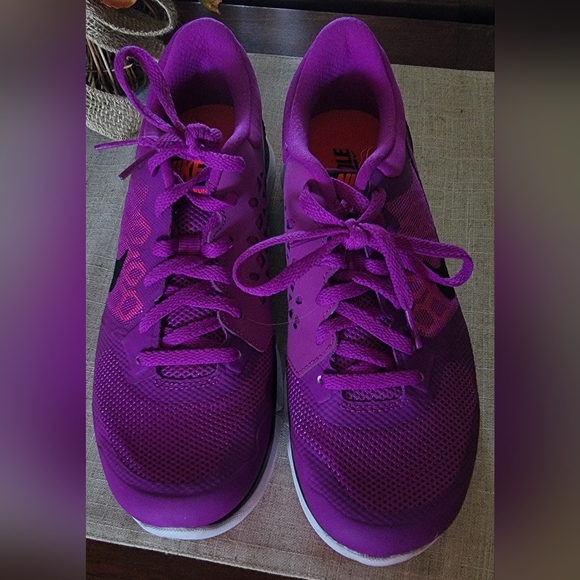 Nike Flex 2015 Run - Like New Running Shoes - Purple - Women's Size 7 - Picture 3 of 7